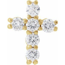 14K Yellow 1/4 CTW Lab-Grown Diamond Pendant R42309:LG610:P