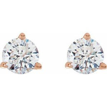 14K Rose 1/5 CTW Natural Diamond Stud Earrings 66233:60154:P