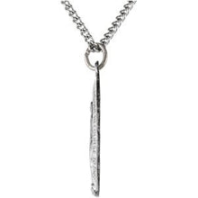 Sterling Silver 28.5x17.75 mm Oval Miraculous Medal 24