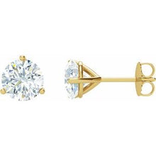14K Yellow 2 CTW Natural Diamond Stud Earrings 66233:60137:P