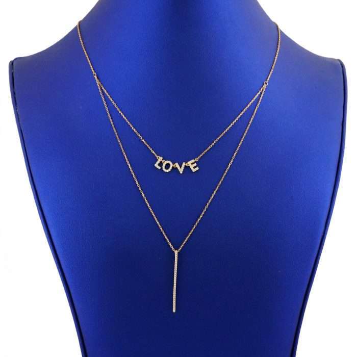 Women’s 10k Gold Love Chain