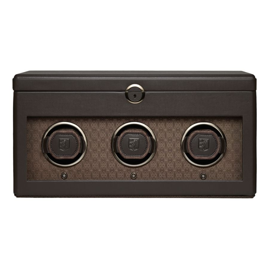Wolf Earth Triple Watch Winder 190506
