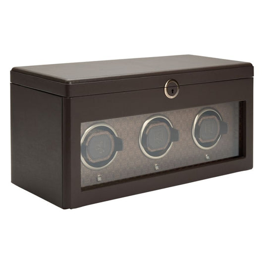 Wolf Earth Triple Watch Winder 190506