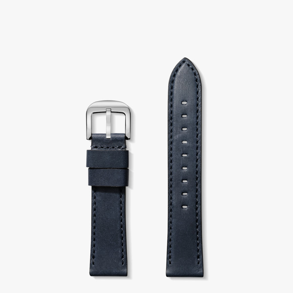 Shinola 20mm Navy Leather Strap 20298533-sdt-004751777