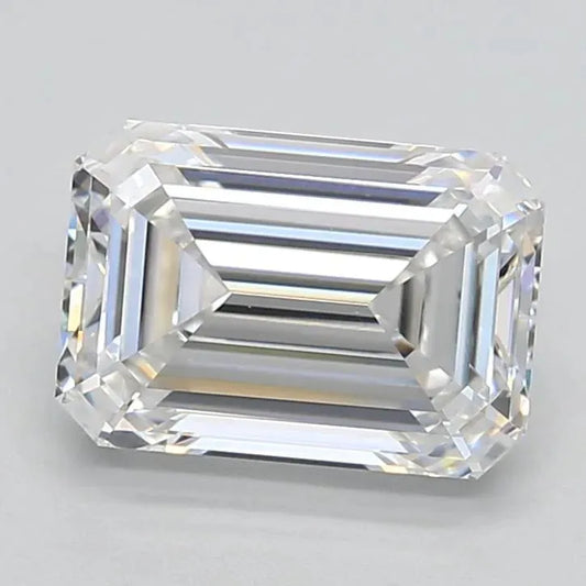 3.05ct Emerald Lab Grown Diamond (Colour F, Clarity VVS1, IGI Certified)