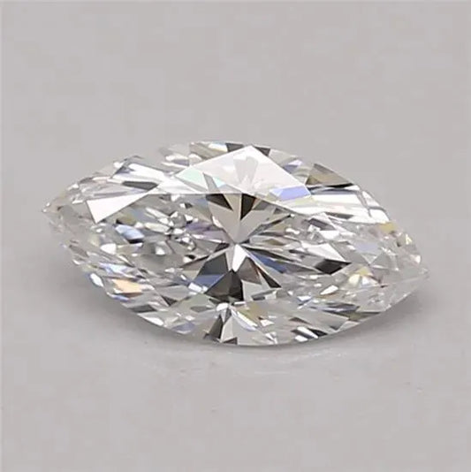 0.50ct Marquise Lab Grown Diamond (Colour D, Clarity VVS2, Cut VG, IGI Certified)