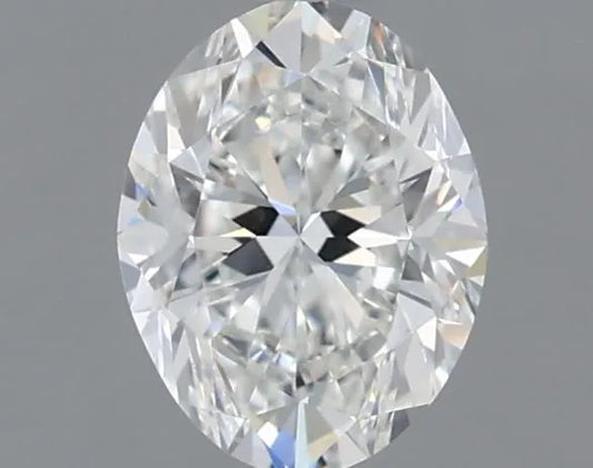 0.90ct Oval Natural Diamond (Colour F, Clarity VVS1, Cut GD, GIA Certified)