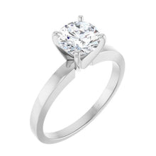 Lab-Grown 1 Carat Solitaire Diamond Ring