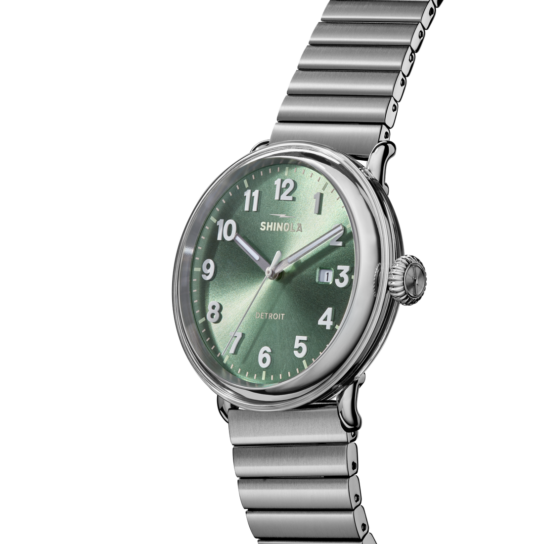 Shinola Detrola Watch S0120494125-1-CypressGrn-41-USA