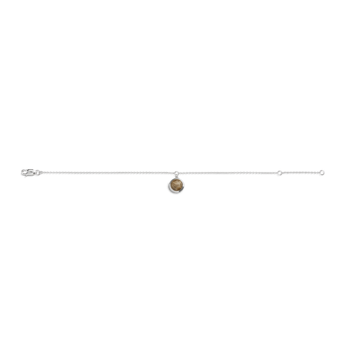 Shinola Jewelry Heirloom Petoskey Charm Bracelet S1820304579-1-StrlngSil-OS-THA