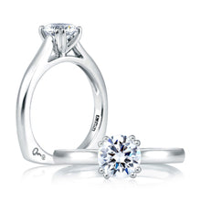 A.Jaffe Engagement Rings Classic Double Prong Solitaire Engagement Ring MES166/00