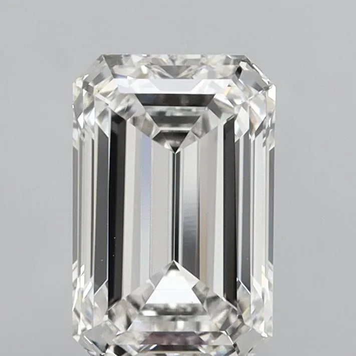 2.00ct Emerald Lab Grown Diamond (Colour G, Clarity VVS2, IGI Certified)