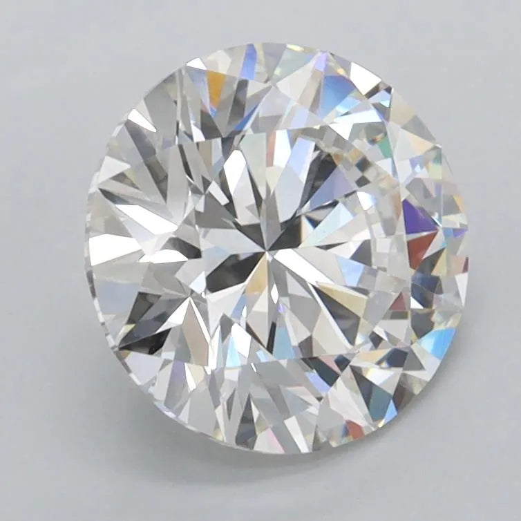 2.00ct Round Lab Grown Diamond (Colour G, Clarity VVS2, Cut ID, IGI Certified)