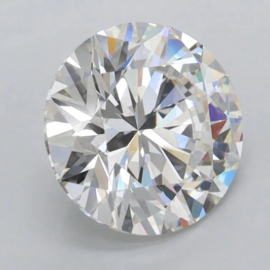 2.00ct Round Lab Grown Diamond (Colour G, Clarity VVS2, Cut ID, IGI Certified)