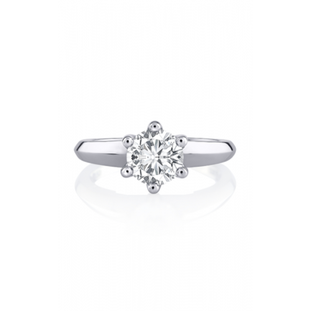 A.Jaffe Engagement Rings Classic 6 Prong Solitaire Engagement Ring ME1560/200