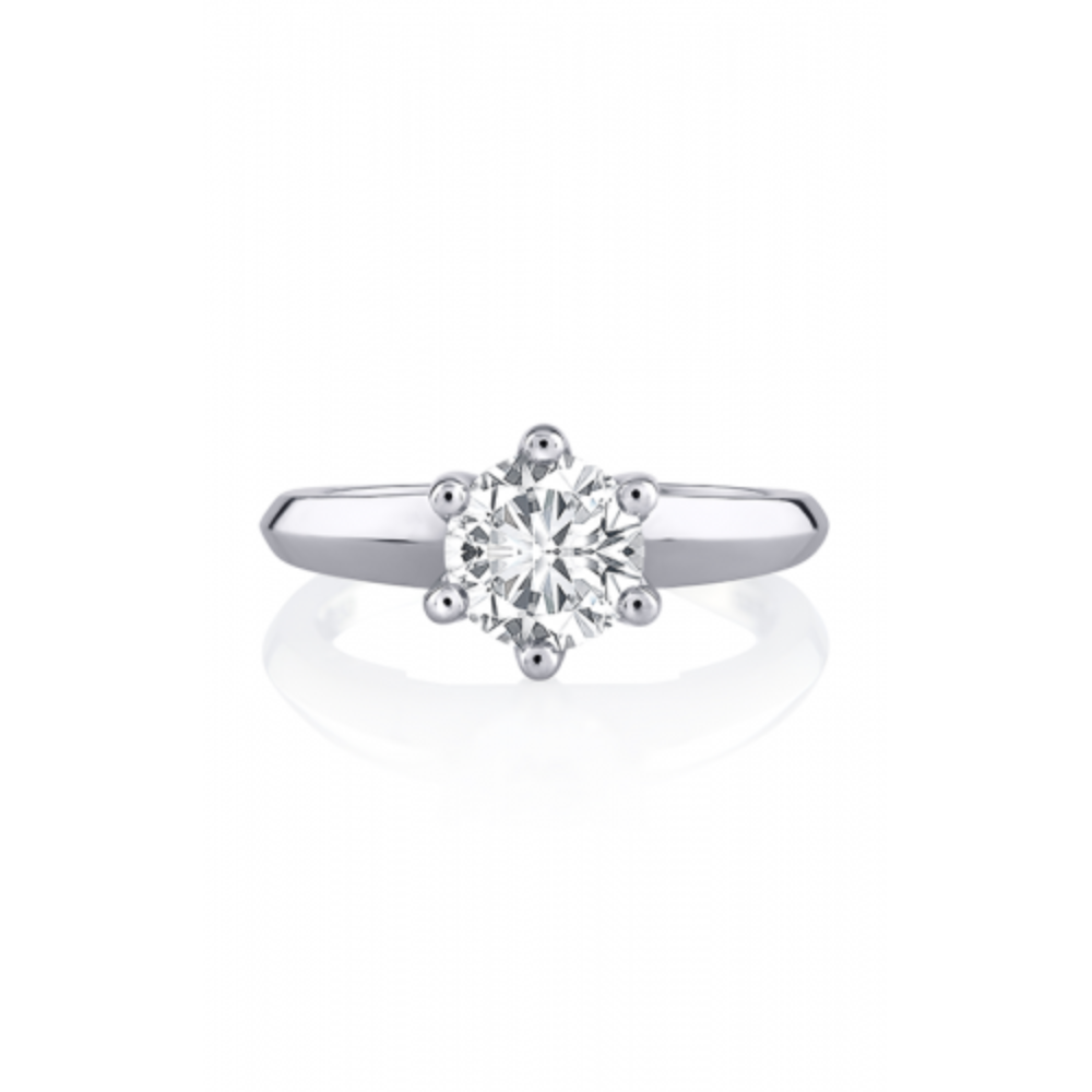 Classic Prong Solitaire Engagement Ring – AZZI Jewelers