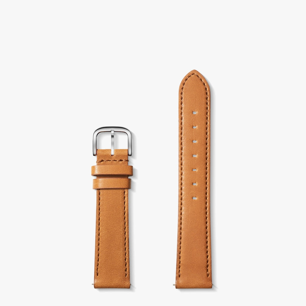 Shinola 18mm Bourbon Leather Strap 20214881-sdt-004758455