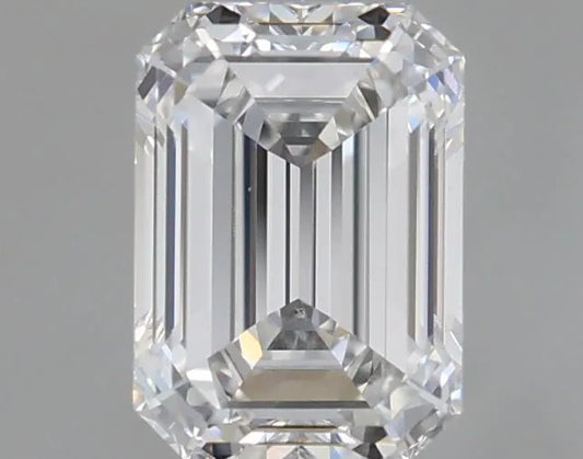 1.12ct Emerald Lab Grown Diamond (Colour E, Clarity VVS1, IGI Certified)