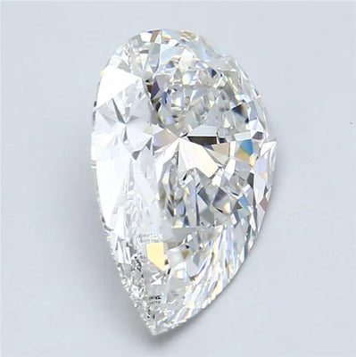 3.62ct Pear Lab Grown Diamond (Colour G, Clarity VVS2, IGI)