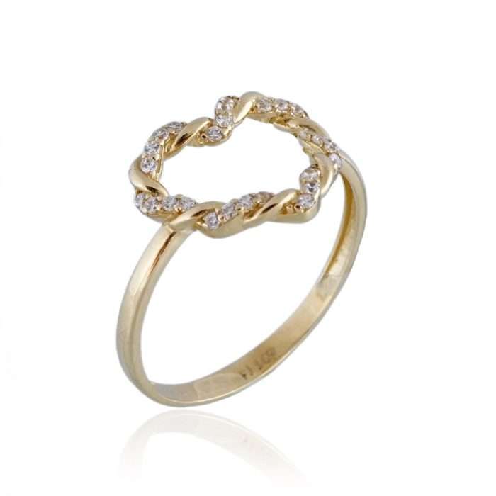Women’s 14k Gold Heart Ring