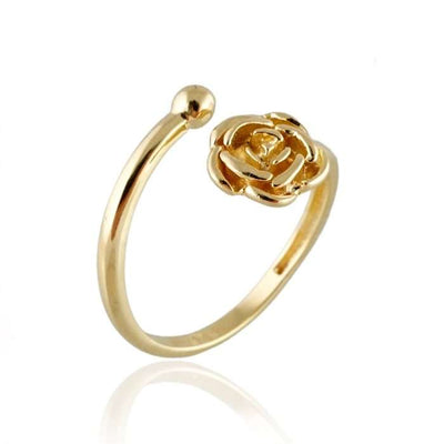 Women’s 14k Gold Flower Ring