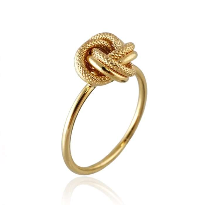 10k Gold Love Knot Ring