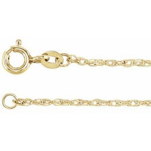 14K Yellow Gold-Filled 1.25 mm Rope 24