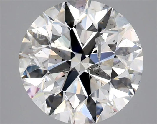 3.02ct Round Natural Diamond (Colour E, Clarity SI2, Cut EX, IGI Certified)
