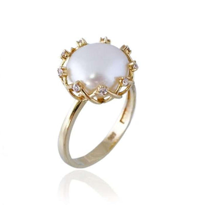 Women’s 14k Gold Pearl Ring