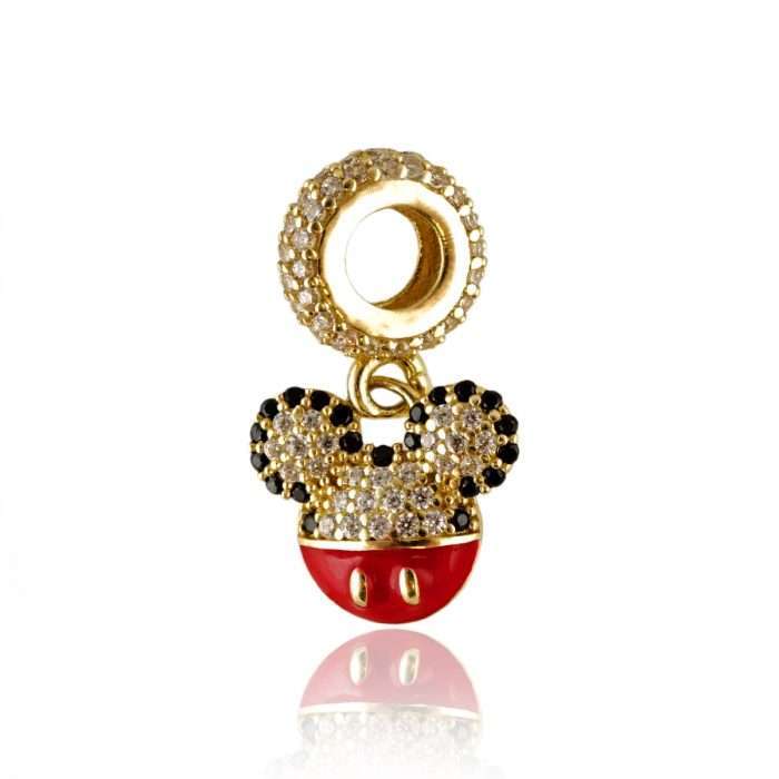 10k Gold Mickey Mouse Charm