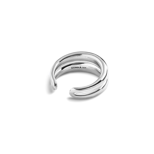 Signature Link Adjustable Ring  S1820299686-1-StrlngSil-8-THA