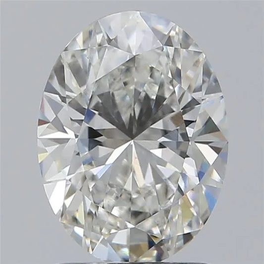 1.50ct Oval Lab Grown Diamond (Colour G, Clarity VS1, IGI Certified)