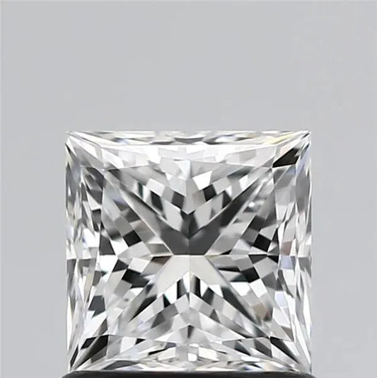 1.00ct Princess Natural Diamond (Colour E, Clarity VVS2, GIA Certified)