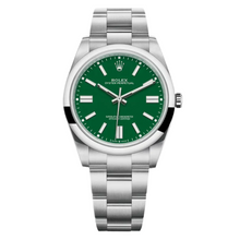 Rolex Oyster Perpetual 41MM Green Dial 124300 OP