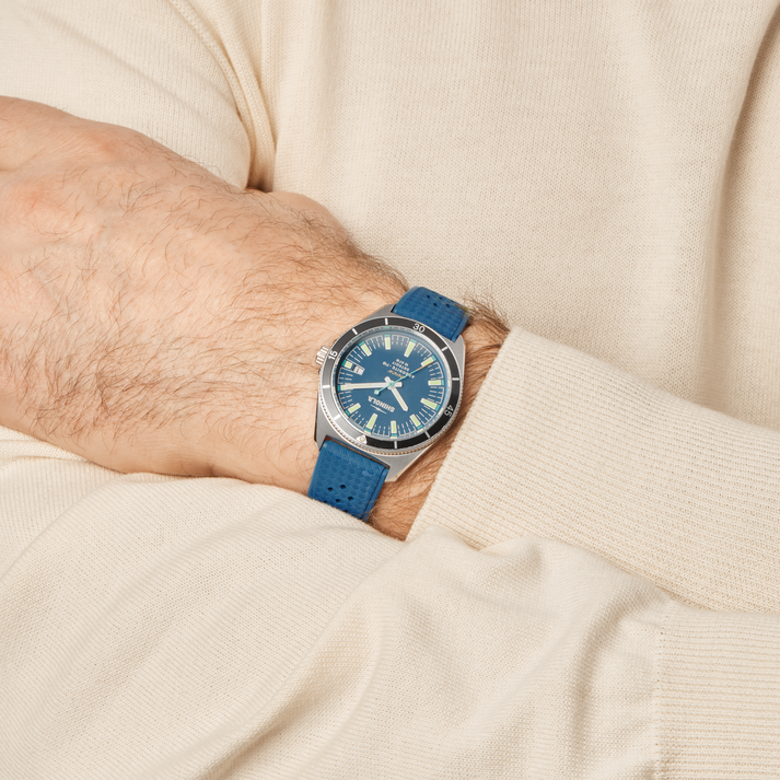 Shinola Duck Watch S0120301731-1-Blu-40-USA