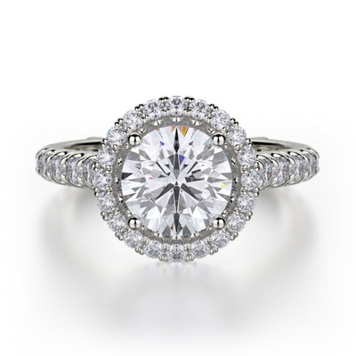 Michael M Europa Engagement Ring R440-1.5