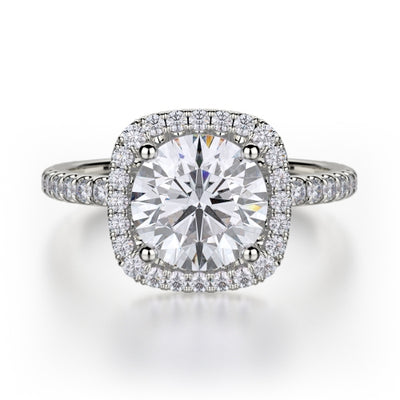 Michael M Europa Engagement Ring R536S-1.5