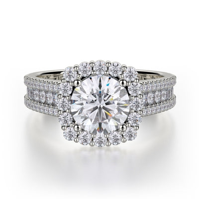 Michael M Stella Engagement Ring R685-1