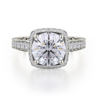 Michael M Crown Engagement Ring R700-2