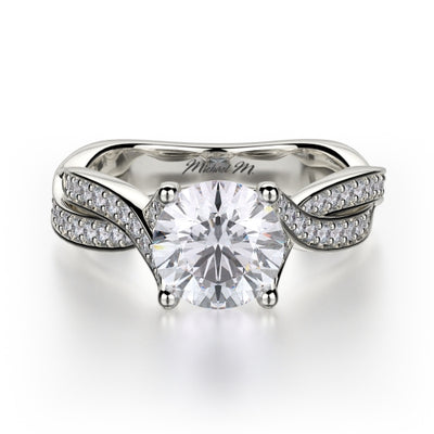 Michael M Love Engagement Ring R709-1.25