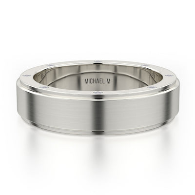 Michael M Wedding Band MB116