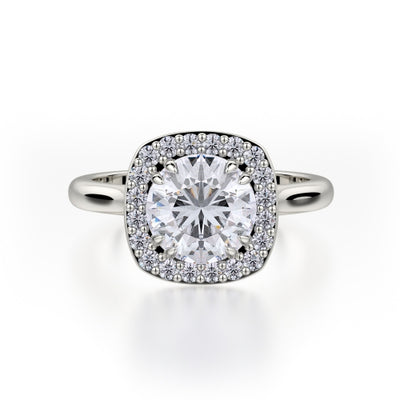 Michael M Bold Engagement Ring R721-1.5