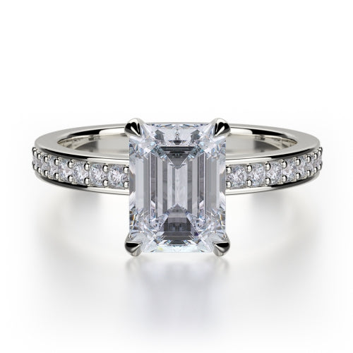 Michael M Bold Engagement Ring R723-2