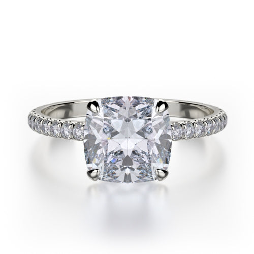 Michael M Crown Engagement Ring R724-1.5