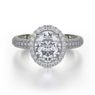 Michael M Defined Engagement Ring R730-2