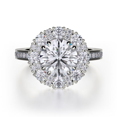Michael M Bold Engagement Ring R741-1.5