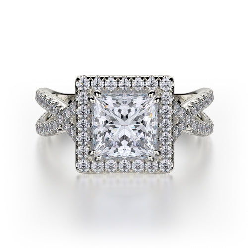 Michael M Defined Engagement Ring R738-2