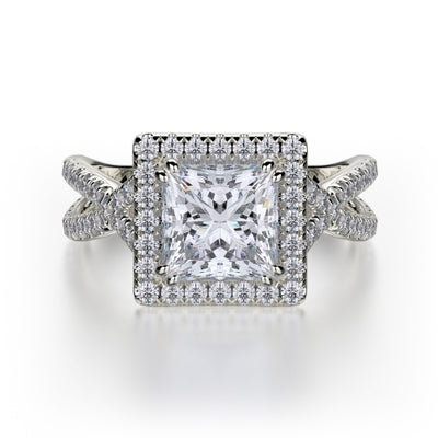 Michael M Defined Engagement Ring R738-2