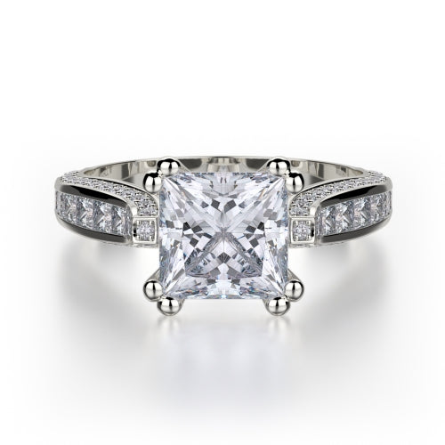 Michael M Princess Engagement Ring R431-2