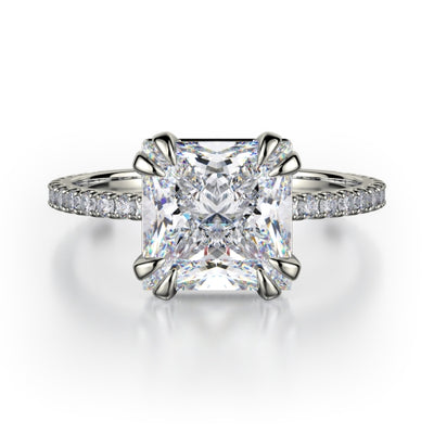 Michael M Crown Engagement Ring R715-2P